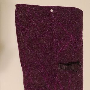 Purple Glitter Fabric